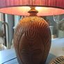 Ethnic Pottery Large Lamp Image 3