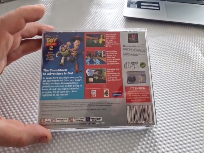 Toy Story 2 PlayStation1 Ps1 PlayStation2 Ps2 Games Original