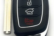 4 Button Key Case for Hyundai Case I10 I20 I30 I40 IX35 IX45 Santa Fe Tucson Sonata remote flip key case replacement