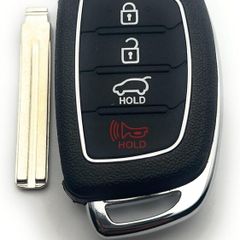 4 Button Key Case for Hyundai Case I10 I20 I30 I40 IX35 IX45 Santa Fe Tucson Sonata remote flip key case replacement