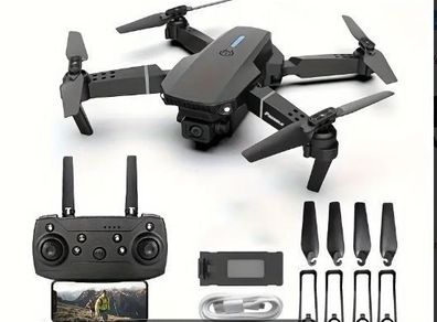 E88 Drone, 480P Quadcopter with Dual Cameras