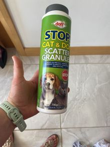 Dog / Cat scatter granules - helps prevent territory marking to reduce scratching and fouling .