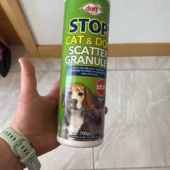 Dog / Cat scatter granules - helps prevent territory marking to reduce scratching and fouling .