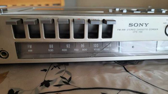 From 1978 Extremly rare Sony-CFS 100 (CFS-600), Working.