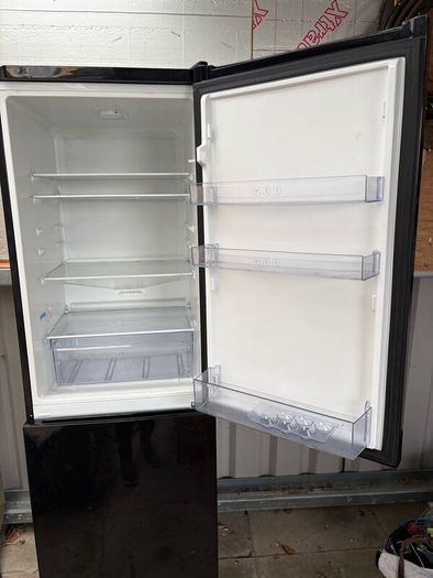 Beko fridge freezer and plug in room heater