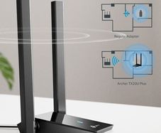 Dual Antennas High Gain Wireless USB Adapter