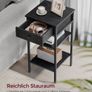 Side Table with Drawer white or black Image 5