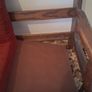 3 seater solid wood sofa needs minor repair Image 3