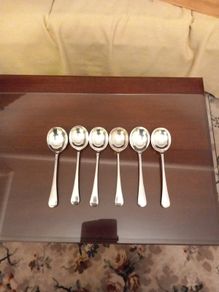 Vintage Newbridge EPNS Soup Spoons