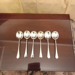 Vintage Newbridge EPNS Soup Spoons