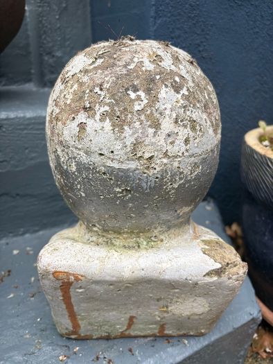 Vintage reconstituded stone bust