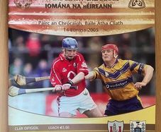 2005 Clare v Cork - GAA Senior Hurling Championship Semi-Final Programme