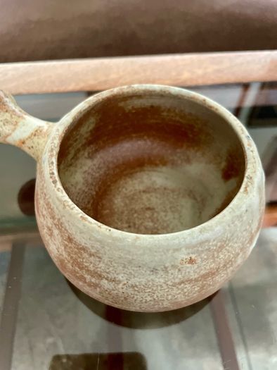 Rare Youghal Irish Studio Pottery Soup Bowls with Handles Japandi