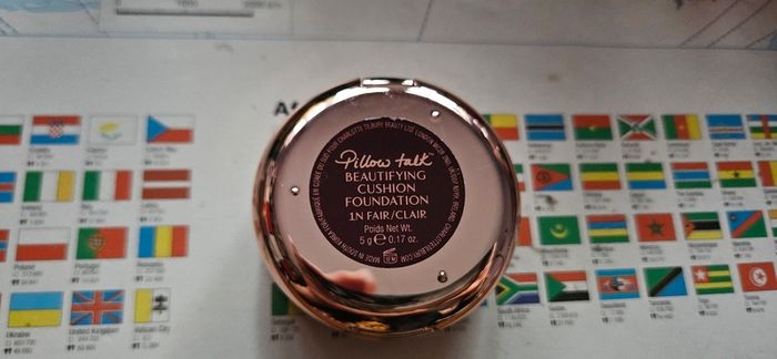 Charlotte Tilbury Pillow Talk Beautifying Cushion Foundation in 1N Fair Clair
