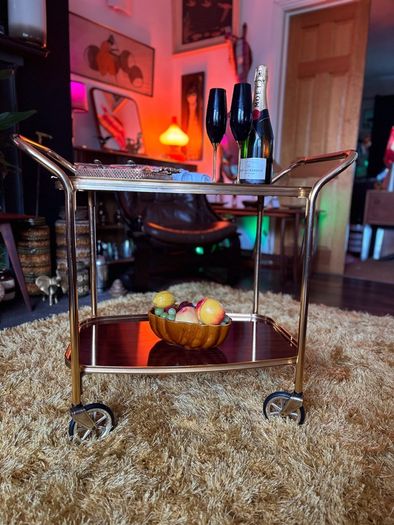 Mid Century Serving Trolley