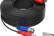 Special Design 30M/100 Feet BNC Video Power Cable For HD CCTV Camera DVR Security System (Black)