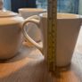 Small White Teapot and 2 Mugs Image 6