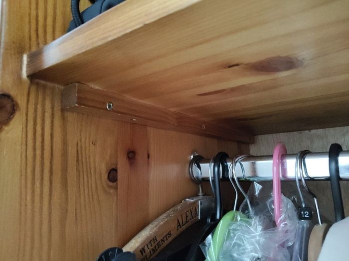 solid pine wardrobe