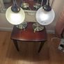 Heavy Bronze Lamps Image 8