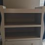 White Baby Changing Unit / Changing Table with Storage Image 3