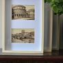 4 Framed Vintage Dublin Postcard Displays 8 Historic Views Image 2