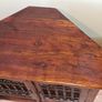Wooden TV Corner Cabinet Image 2