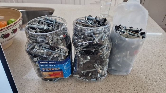 6Kgs Assorted Bolts and Spacers + Surprise items