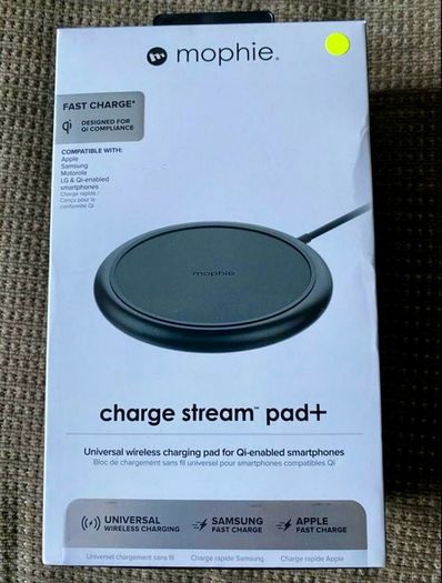 Morphie universal charge stream charging pad+ 10w