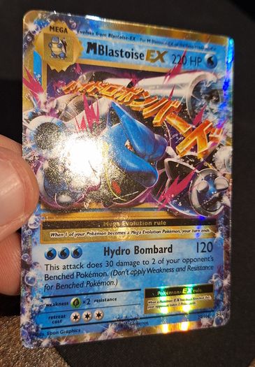 Mega Blastoise EX (Evolutions 22) pokemon card