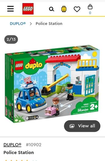 Lego Duplo Police Station Set 10902
