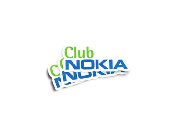 Club Nokia Glossy Stickers 2-Pack