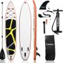 10FT 3M Inflatable Stand Up Paddle Board SUP Board 6 inch Thick Surfboard Lightweight NonSlip EVA Deck SUP Package Complete Kit for All Skill Beginners Adults Fishing Yoga Surfing (FREE POSTAGE) Image 2