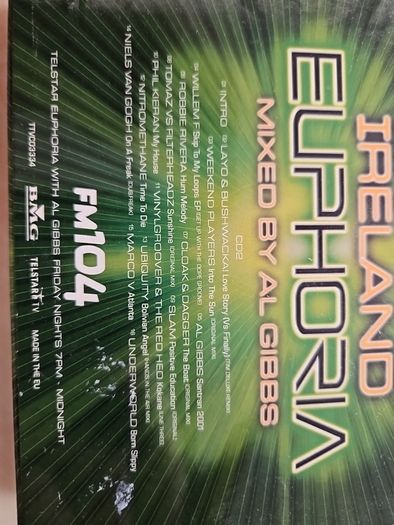 Ireland Euphoria 2CD Boxset  - Mixed By Al Gibbs