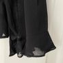 Vintage St Michael (Marks & Spencer) Black Ruffle Blouse - Size 10 Image 4