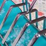 Vintage Chrome and Ceramic 1950s Toast Rack Image 10