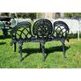 Bench Cast Iron Lovers Black CH R 715 B Image 4