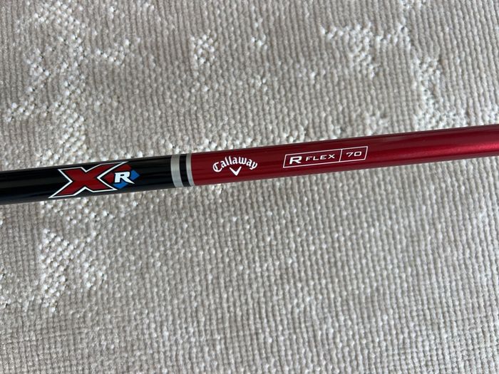 Callaway Xr Irons - Regular Flex Graphite Shafts - 5-PW