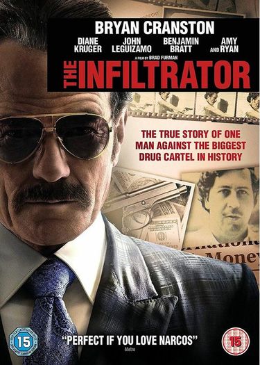 The Infiltrator Dvd New And Sealed Bryan Cranston Thriller