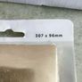 Victorian Letter Plate / Letter Box 12 X 3 Inches Polished Brass Finish Image 4