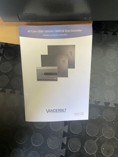 ACT 1000 1500 1520 1520e Access  Control Panel