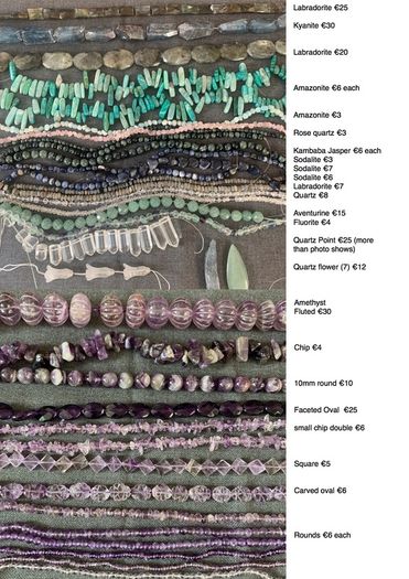 Gemstone beads