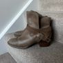 UGG Elora Leather Ankle Boots UK7 Image 2