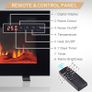 NEW SALE | Wilton 3 in 1 Electric Fireplace, Freestanding, Wall Mounted, Recessed, 9 Colour Flame Effect, Media Wall Compatible Image 5
