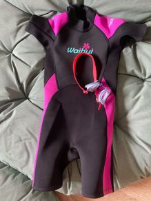 Girls wet suit age 4-6years
