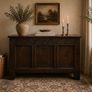 18th Century Style Carved Oak Coffer Image 2