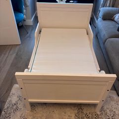 Ikea Extendable Kids Bed  White