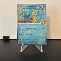 pokemon card Mistys Gyarados staff promo