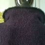 Luxe Plum Coatigan with Fur Collar - Mind, Sense, Spirit Brand, UK M 12/14, AV Image 5