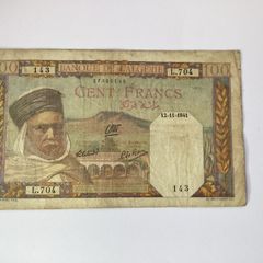 banknotes French Algeria