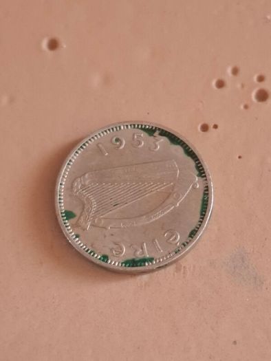 1953 irish threepence